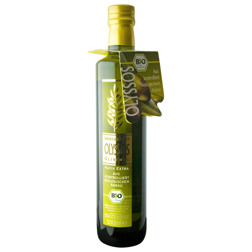 Olyssos Oliven Öl aus biologischem Anbau 500ml